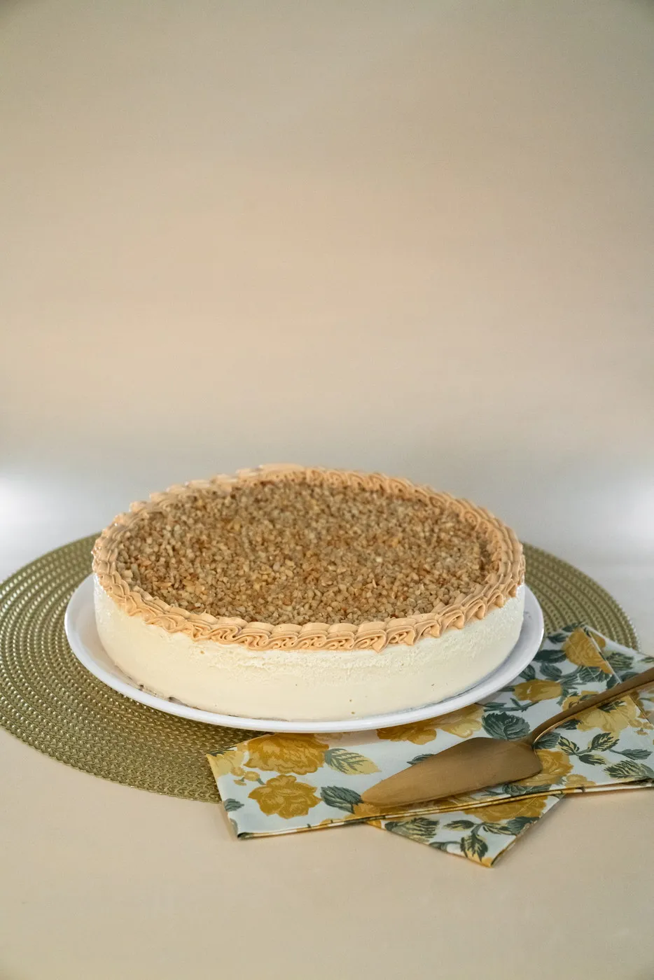 Torta Crocante de Doce de Leite